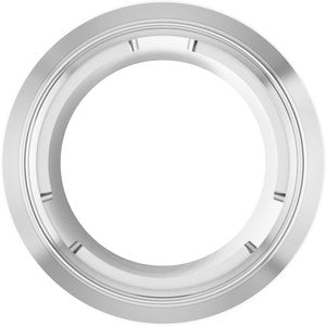 Sterling Silver 6 mm Round Slide Pendant