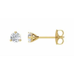 14K Yellow 1/5 CTW Natural Diamond Stud Earrings