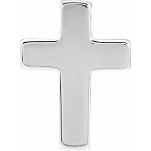 Sterling Silver Petite Cross Slide Pendant