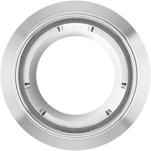 14K White 3.5 mm Round Slide Pendant