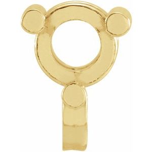 14K Yellow 3 mm Round Bracelet Link