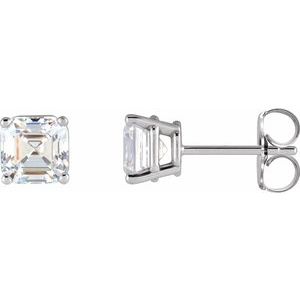 Sterling Silver 1/5 CTW Natural Diamond Earrings